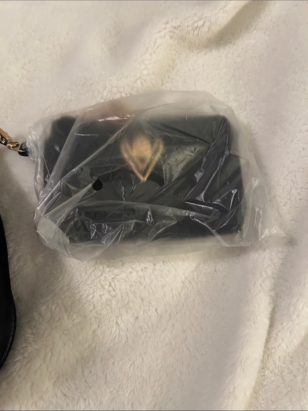 Valentino Orlandi Crossbody & wallet with Gold V-Logo - Picture 5 of 8